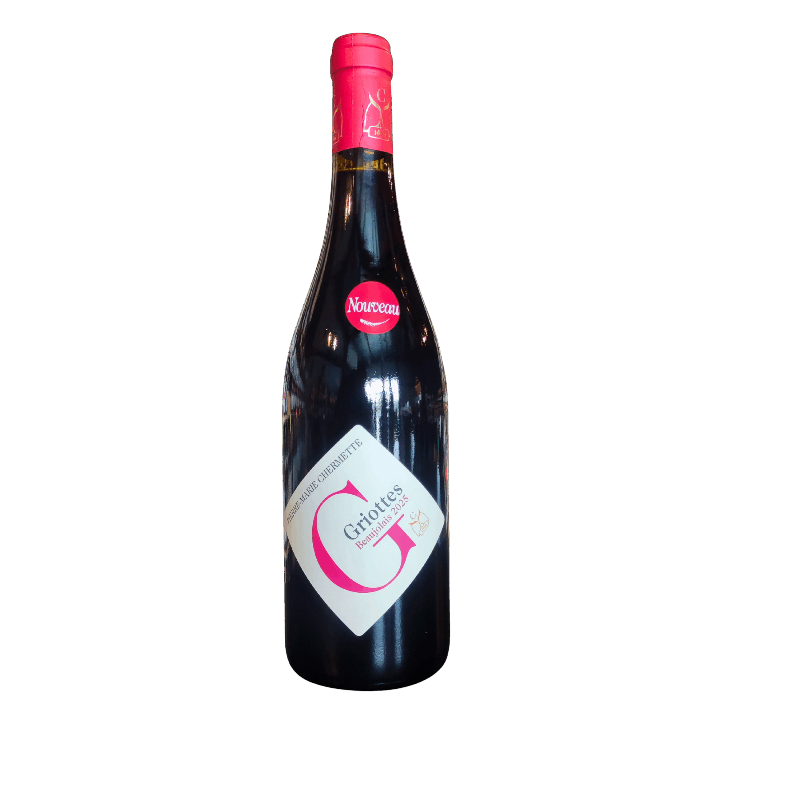 1c9e3cf2-66c4-4943-b842-0058765c8458 (1) BEAUJOLAIS NOUVEAU LES GRIOTTES 2025 CHERMETTE 75 CL 12° – Image 1