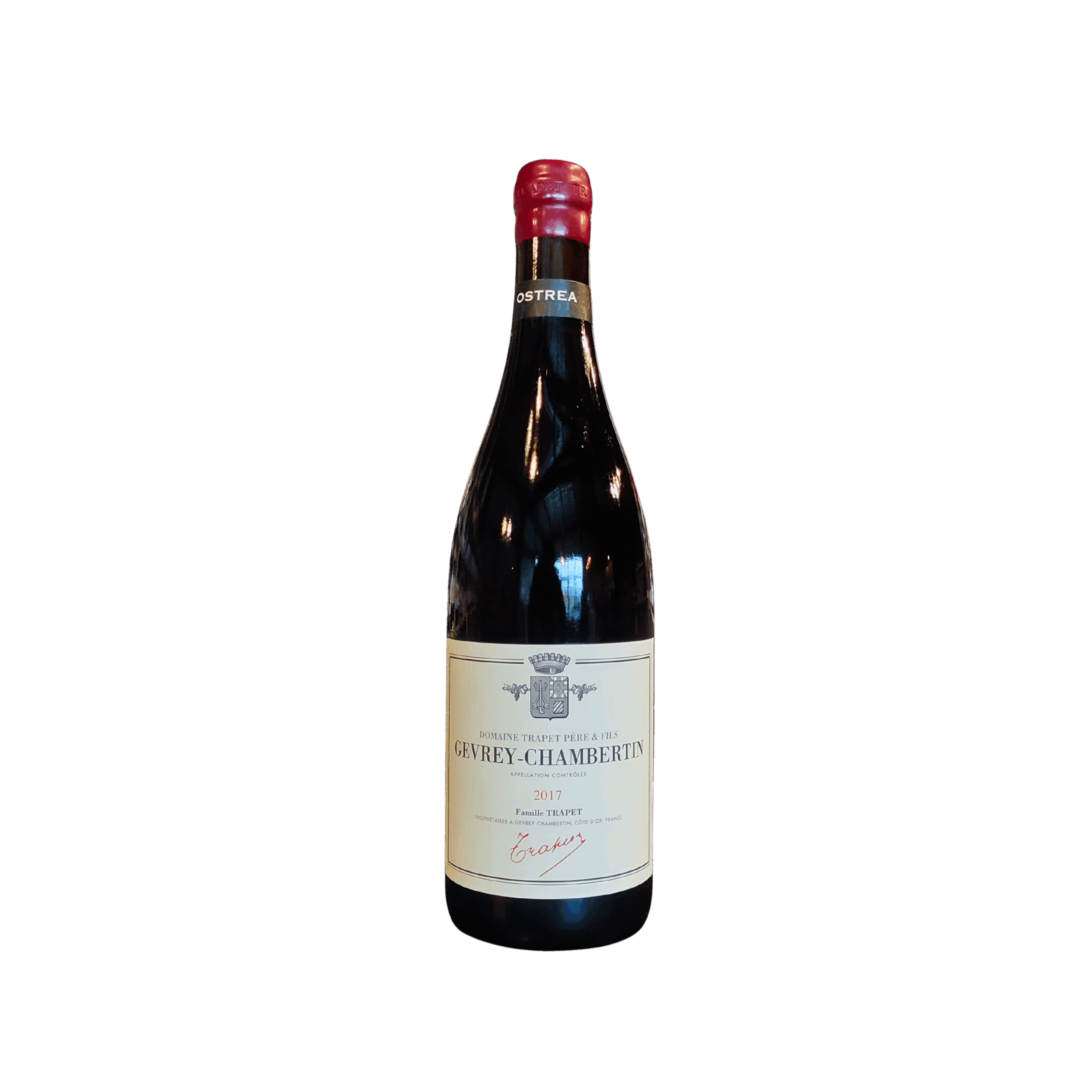 dcffba55-8c93-48bb-9a33-4ab8b88f6fcc GEVREY CHAMBERTIN "OSTREA" DOMAINE TRAPET 2017, 75CL – Image 1