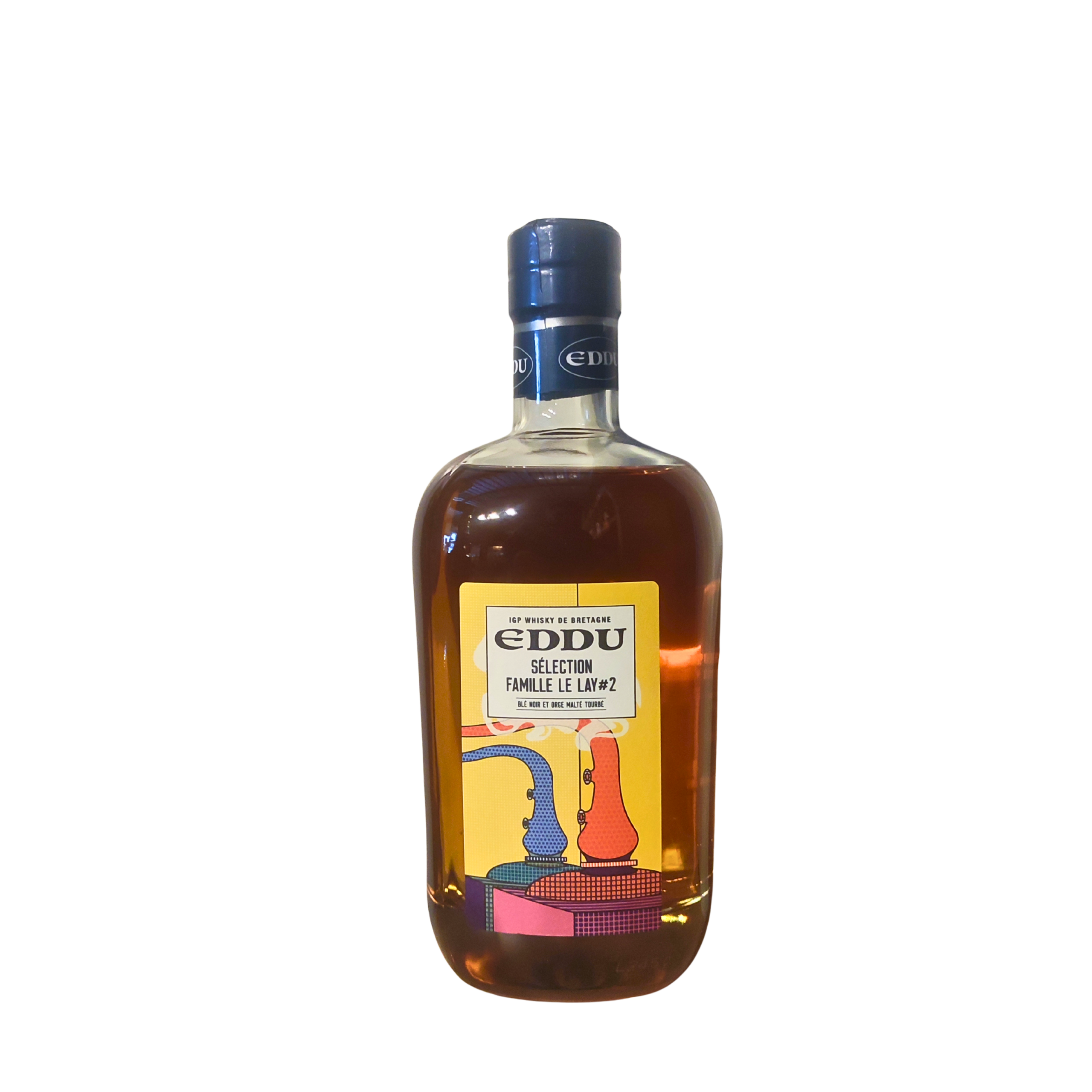 3e7c376e-ca26-43e0-9836-7c67b7b212b9 Whisky Eddu Selection Famille Le Lay #2 Tourbe, 70cl, 43° – Image 1