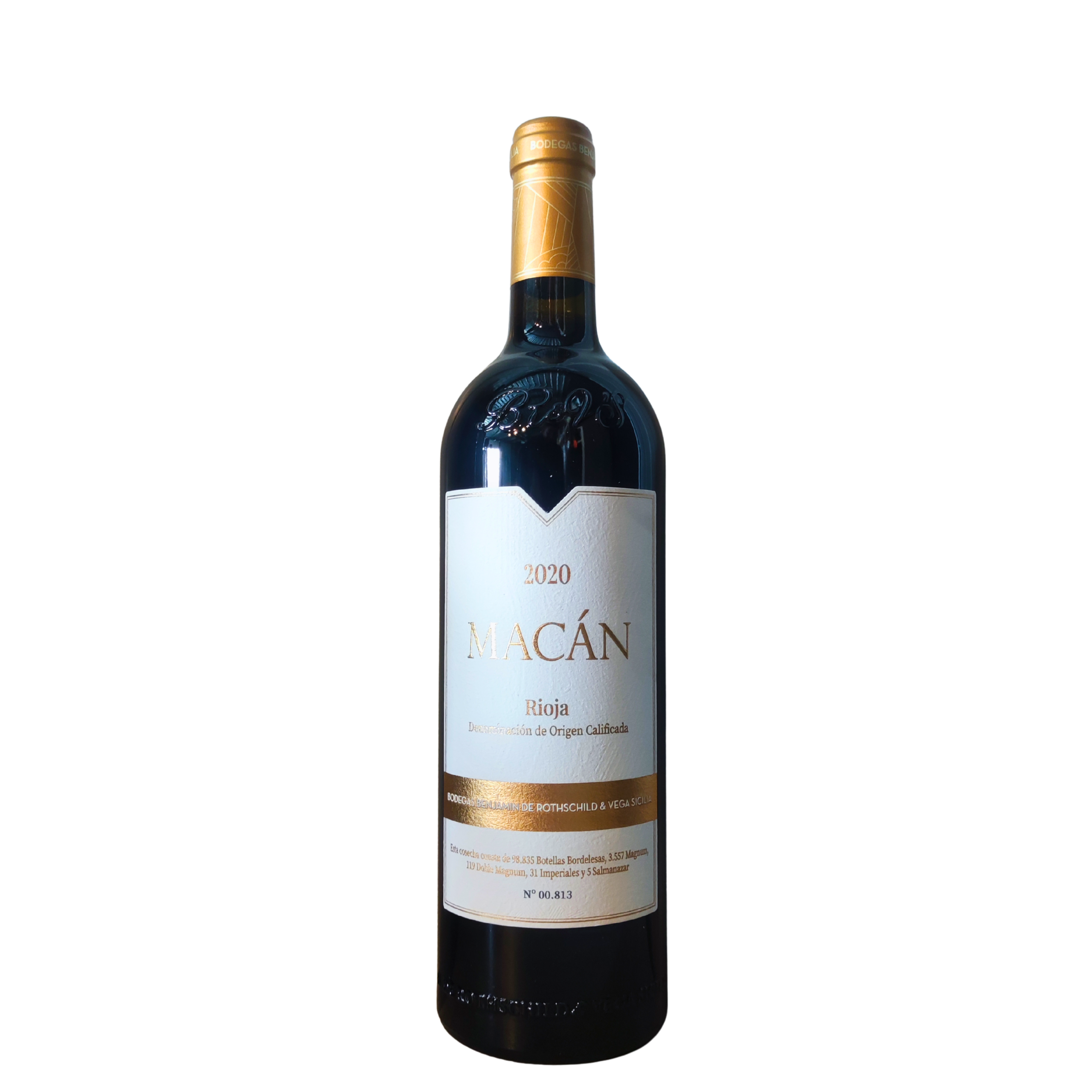 71f0bd16-ca7a-41dd-9cf8-1f8dcbe2dfec Macan 2020, Rothschild et Vega Sicilia, Rioja, 75Cl, 14° – Image 1