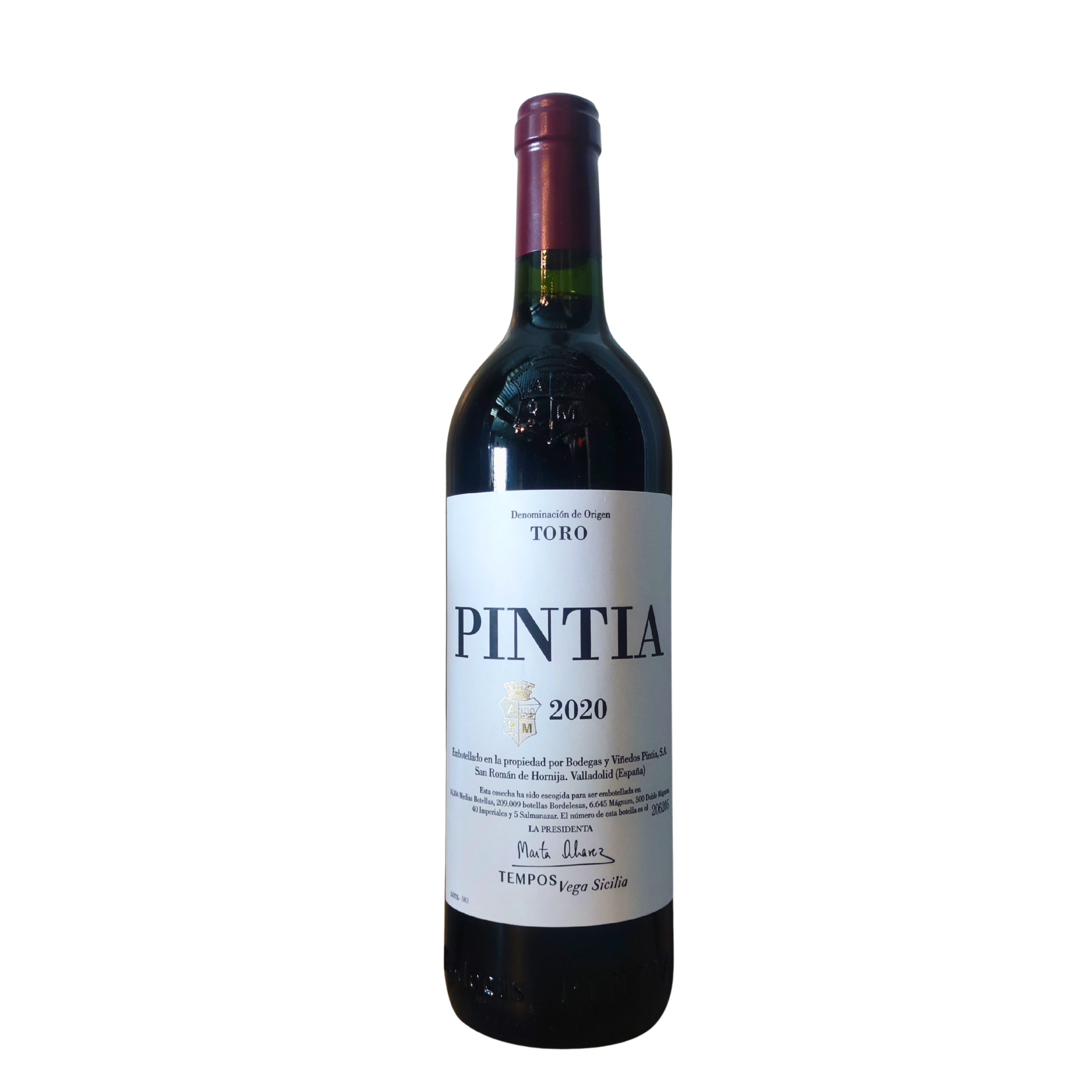 b5144fcc-e1f4-47d4-8d29-260321a78507 Pintia 2020, Do Toro, Vega Sicilia, 75Cl, 15° – Image 1