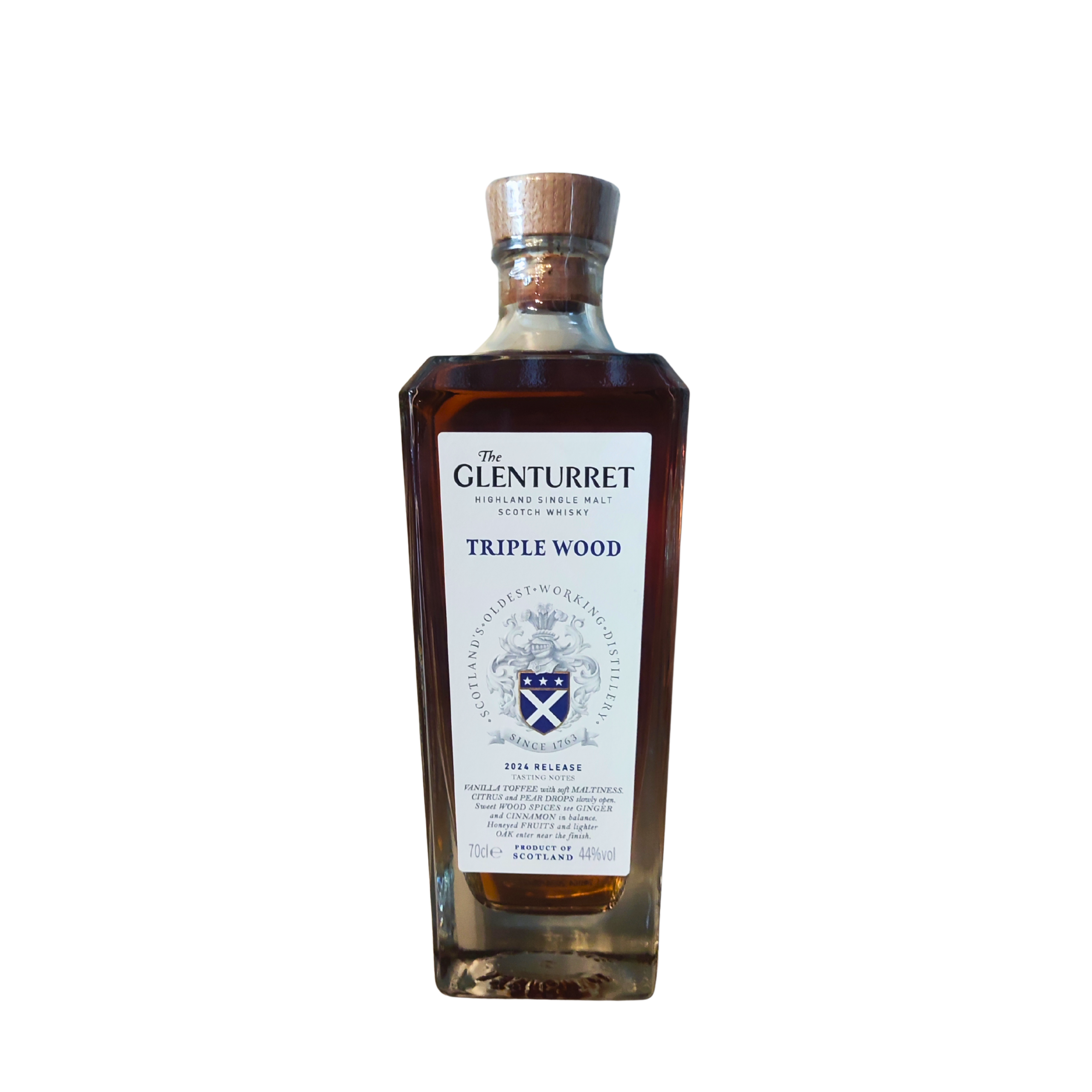 85822011-5c97-4a5a-897d-9b74553ed084 Whisky The Glenturret, Triple Wood, Release 2024, 44°, 70Cl – Image 1