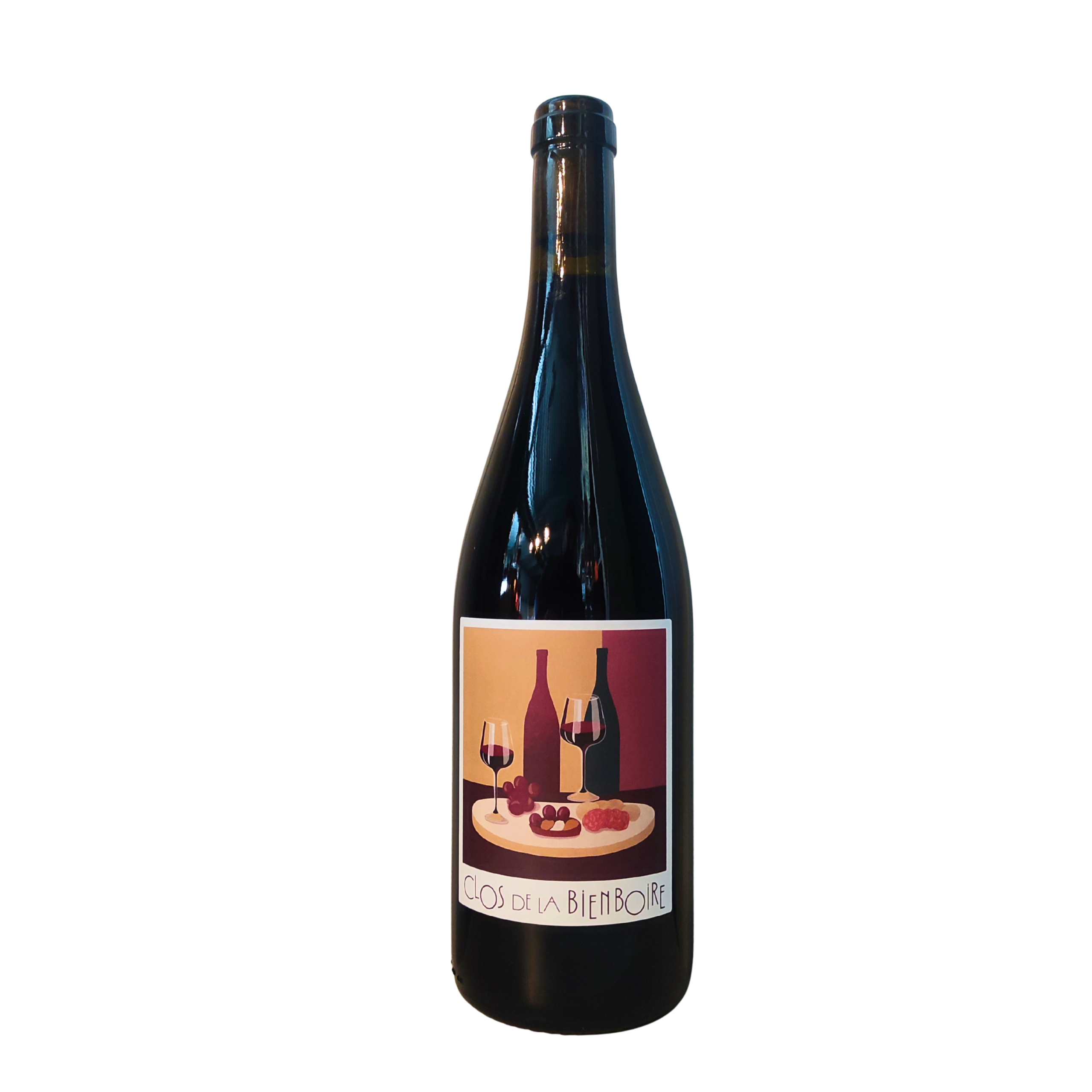 64b21235-e783-4321-8641-90a789a35523 Clos de La Bienboire, Château de Villeneuve, Saumur Champigny, 75Cl, 2024 – Image 1