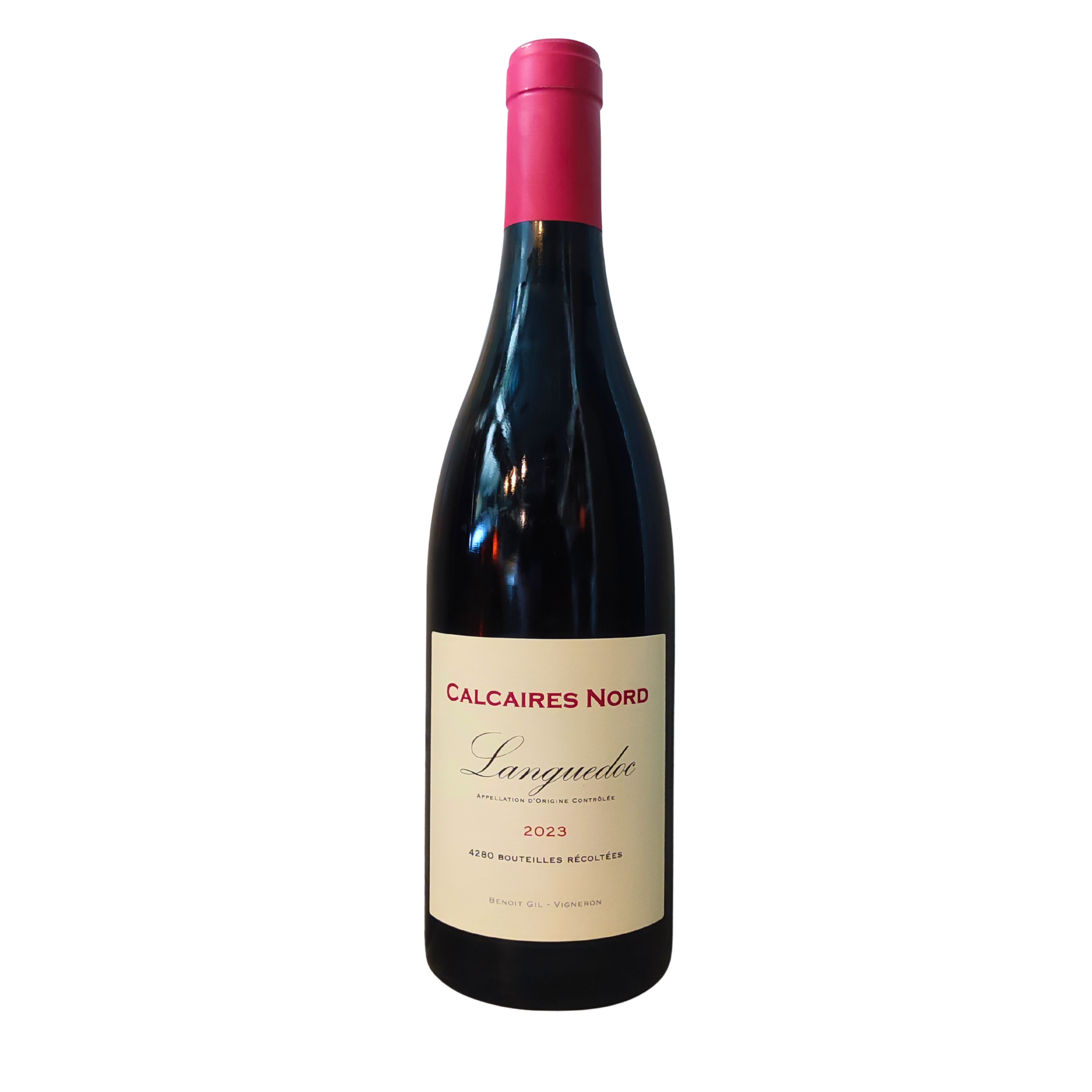fa86690a-80a7-4258-ad4f-81afd30d0ec3 Calcaires Nord, Benoit Gil, Rouge, 2023, Aop Languedoc, 75Cl – Image 1