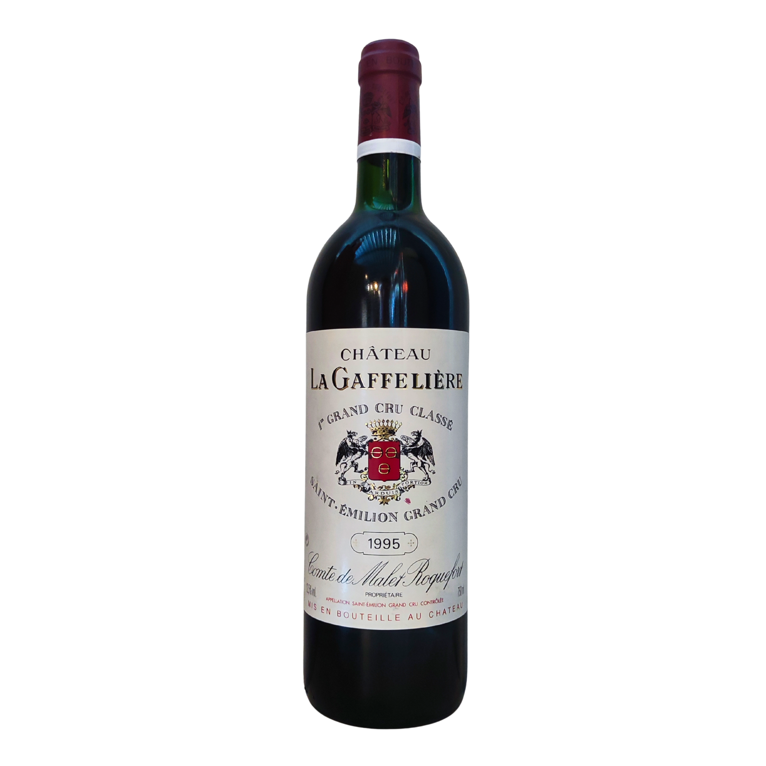 98145e3e-2633-40d1-9be7-c64aa4941f66 Château La Gaffeliere Grand Cru Classé Saint Emilion, 1995, 75CL – Image 1
