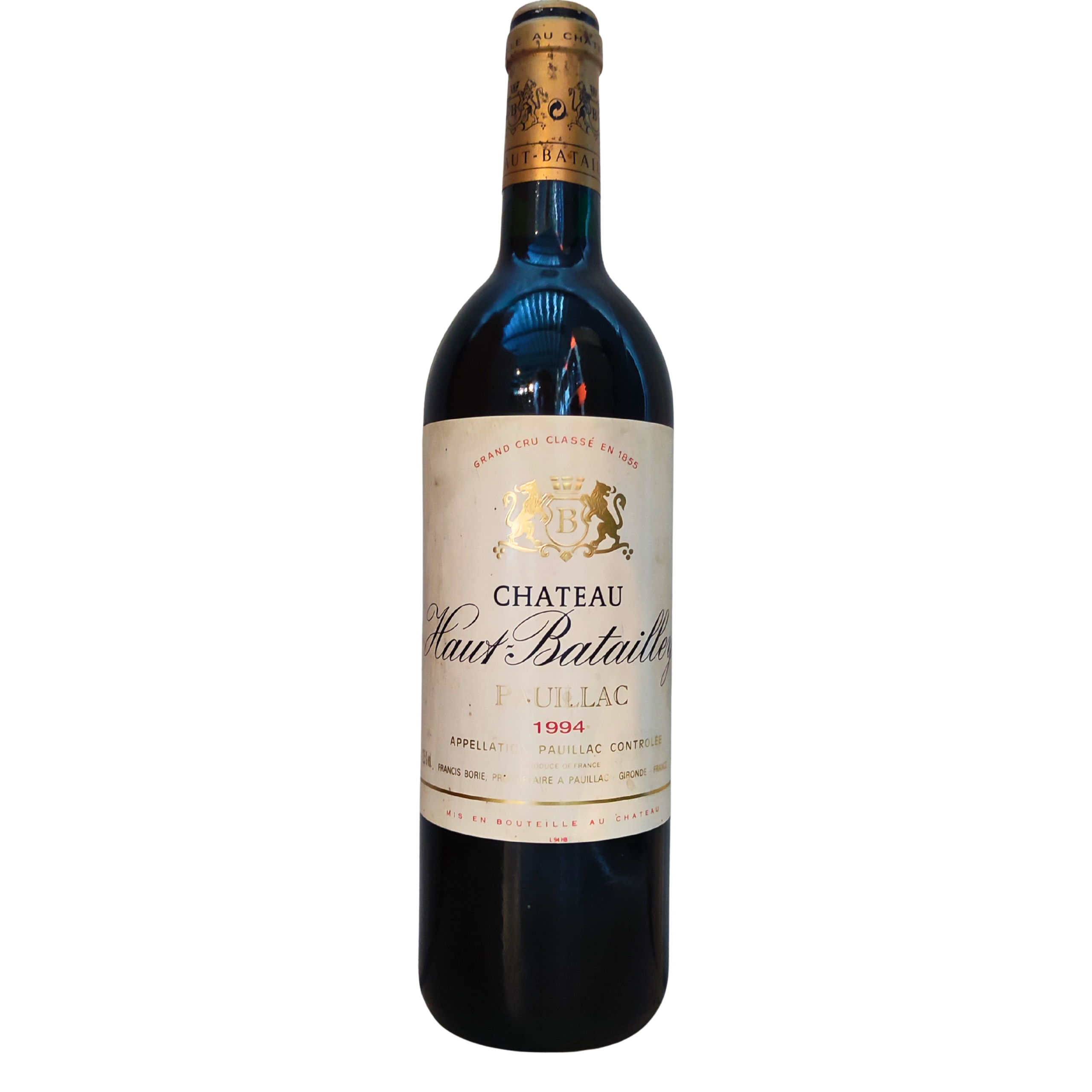 cbaa7d0a-2ac6-49d1-9be6-941d804e50dd Chateau Haut Batailley, Pauillac Grand Cru Classé, 1994, 75Cl – Image 1